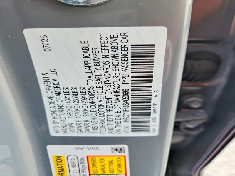 2025 HONDA ACCORD SE — Фото 13 из 13