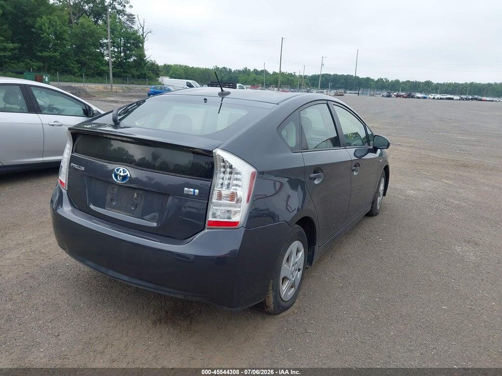JTDKN3DU0B5327612 2011 TOYOTA PRIUS photo no. 4