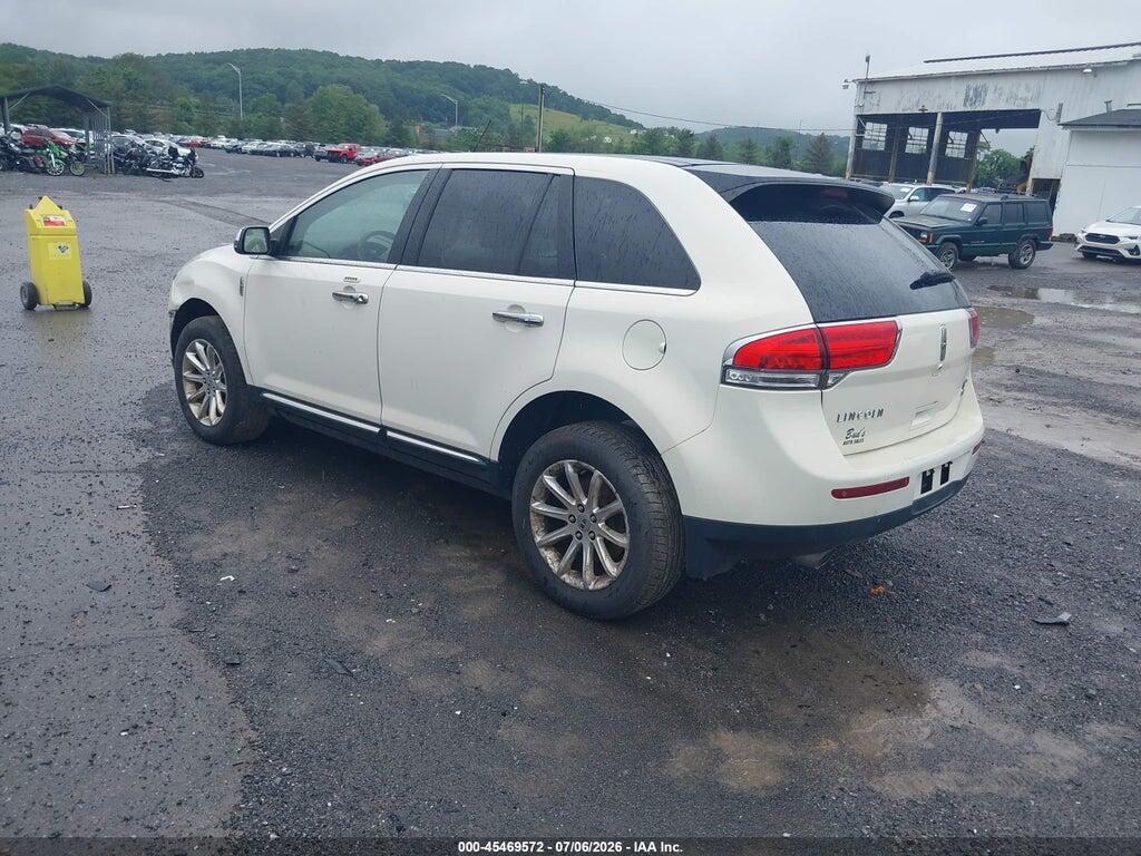 2LMDJ8JK0CBL08902 2012 LINCOLN MKX photo no. 3