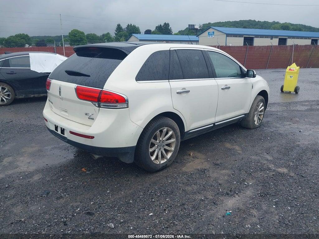 2LMDJ8JK0CBL08902 2012 LINCOLN MKX photo no. 4