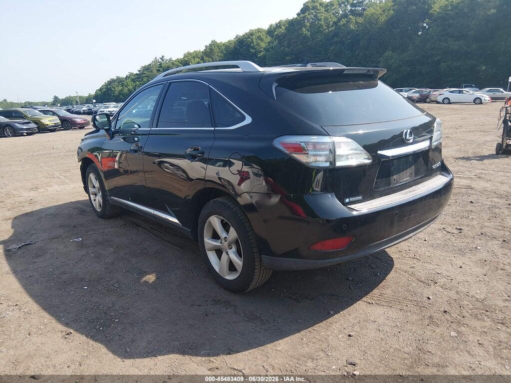 2T2BK1BA5CC138489 2012 LEXUS RX 350 photo no. 3
