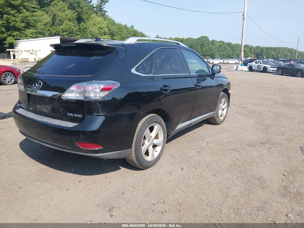 2T2BK1BA5CC138489 2012 LEXUS RX 350 photo no. 4