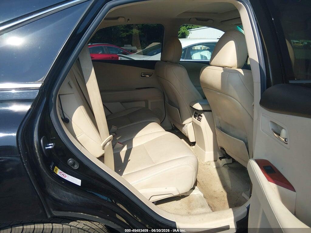 2T2BK1BA5CC138489 2012 LEXUS RX 350 photo no. 8