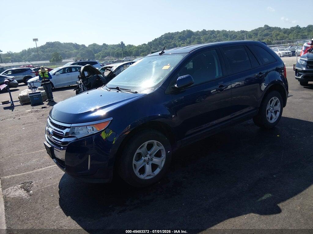 2FMDK4JC4CBA93745 2012 FORD EDGE photo no. 2