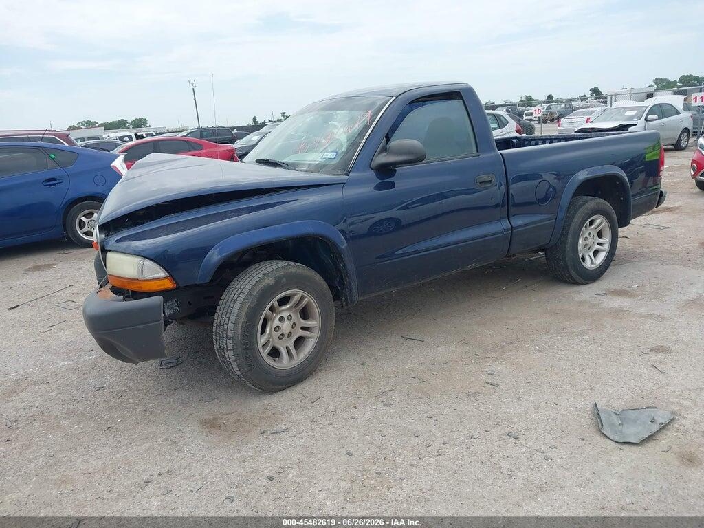 1D7FL16K34S668925 2004 DODGE DAKOTA photo no. 2
