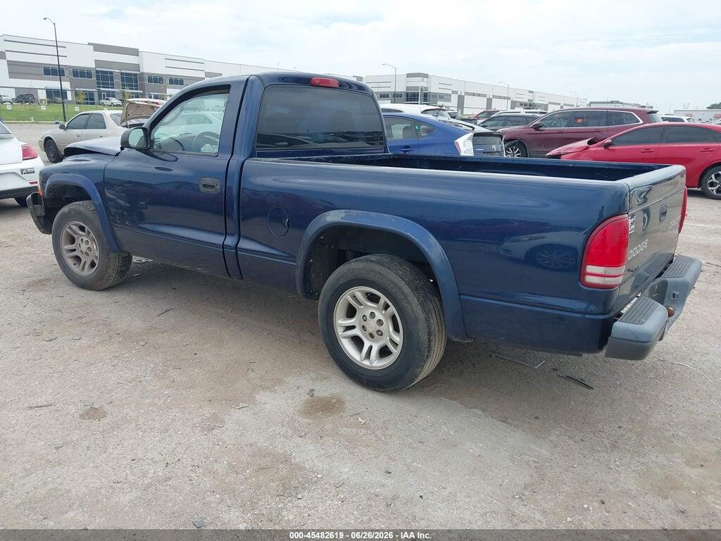 1D7FL16K34S668925 2004 DODGE DAKOTA photo no. 3