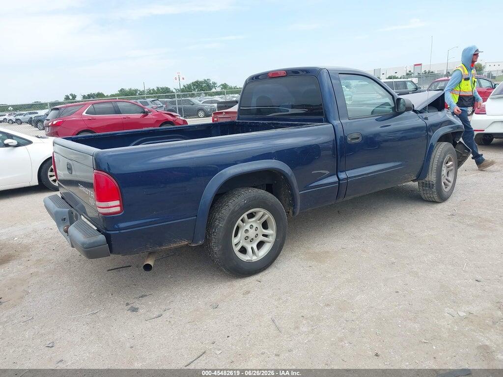1D7FL16K34S668925 2004 DODGE DAKOTA photo no. 4
