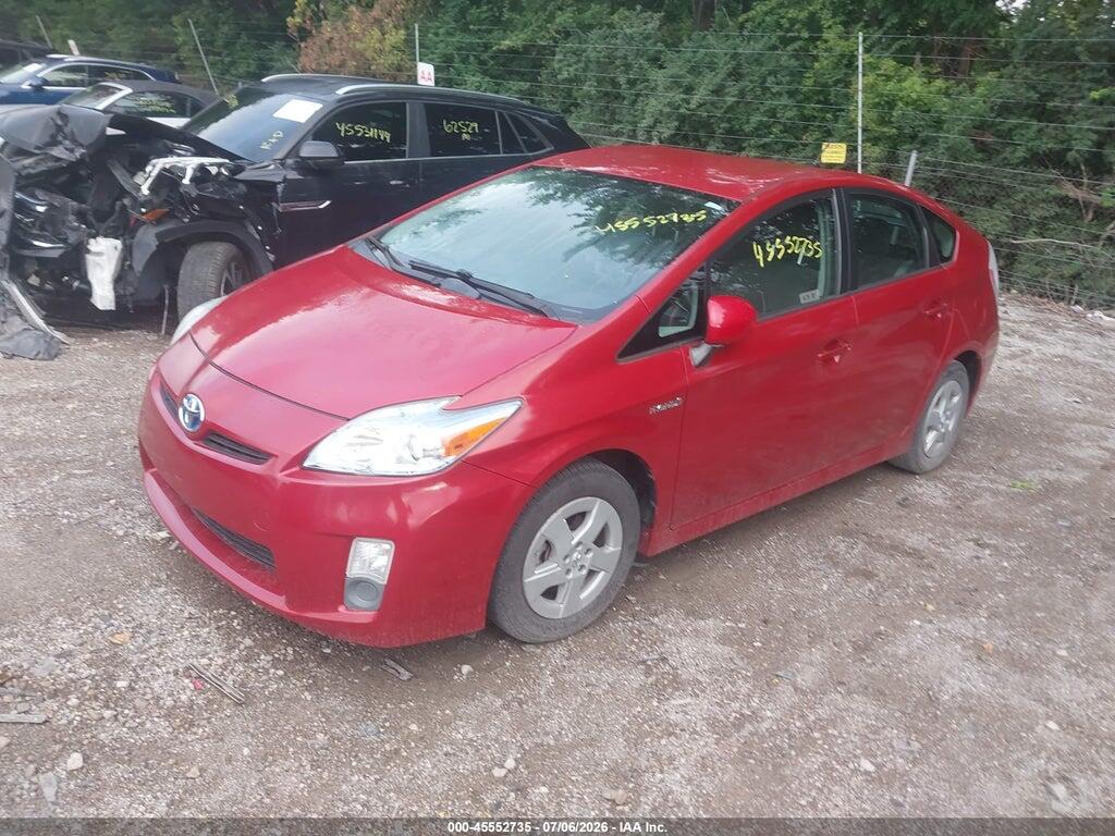JTDKN3DU5B0257828 2011 TOYOTA PRIUS photo no. 2