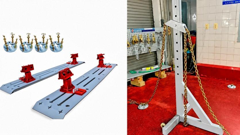 2026 FLOOR RACK FRAME MACHINE + ACCESSORIES + CLAM — Фото 5 из 10