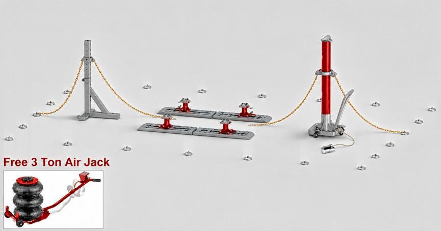 2026 FLOOR RACK FRAME MACHINE + ACCESSORIES + CLAM — Фото 6 из 10