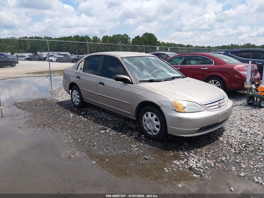 2HGES16531H538537 2001 HONDA CIVIC photo no. 1