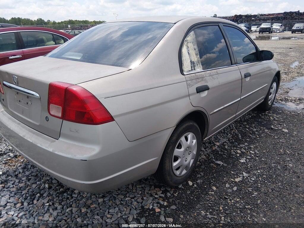 2HGES16531H538537 2001 HONDA CIVIC photo no. 4