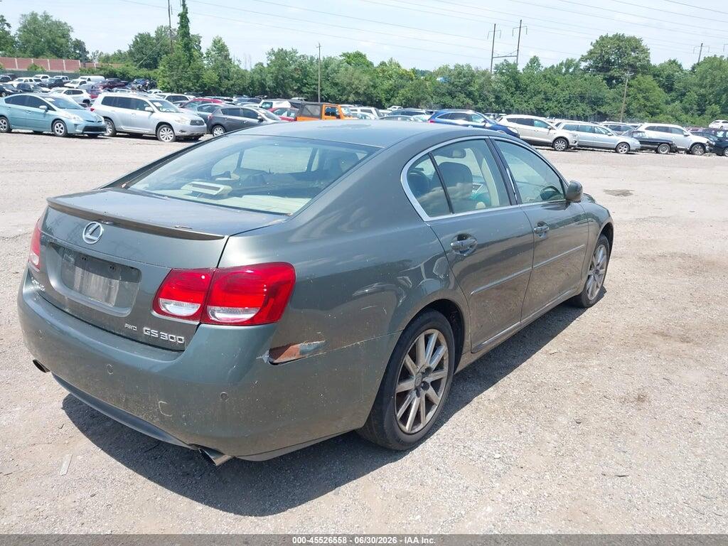 JTHCH96S360019457 2006 LEXUS GS 300 photo no. 4