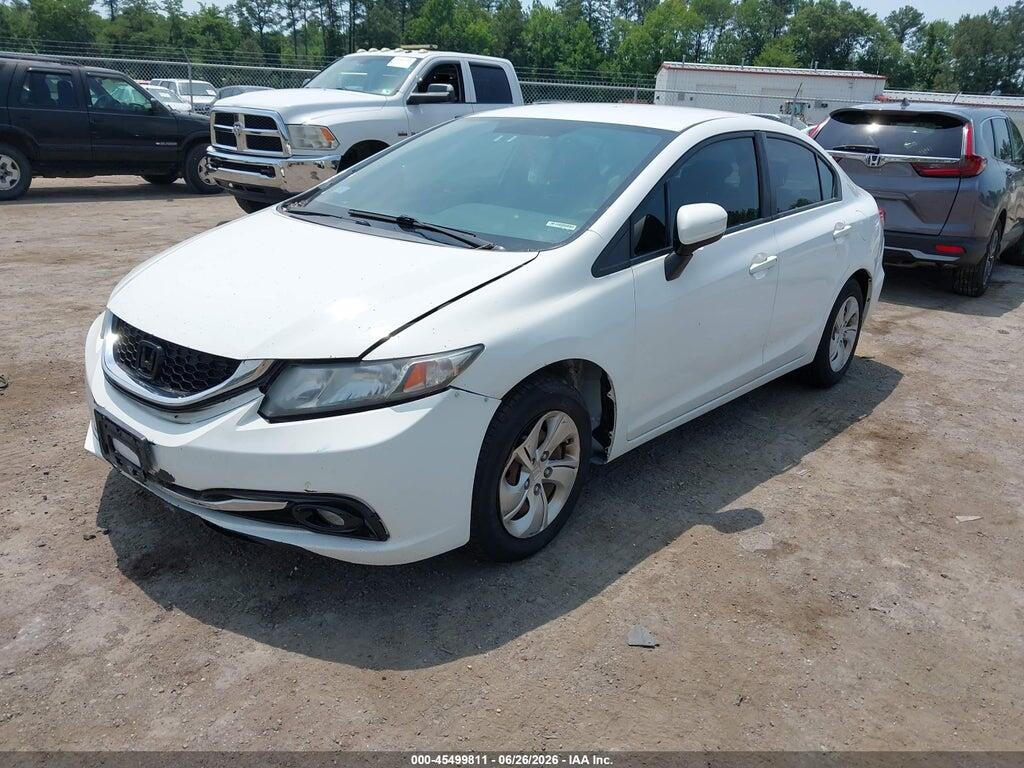 19XFB2F53FE275851 2015 HONDA CIVIC photo no. 2