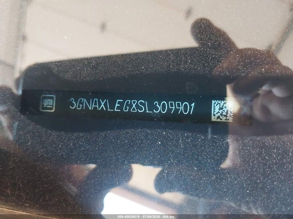 3GNAXLEG8SL309901 2025 CHEVROLET EQUINOX photo no. 9