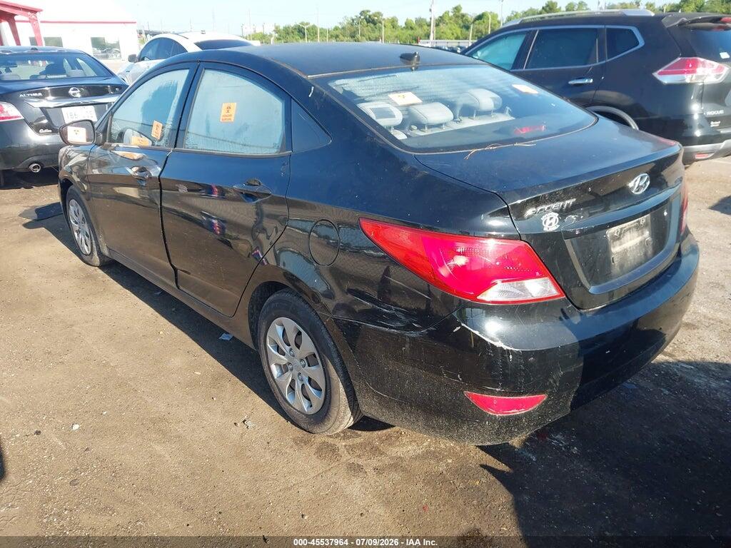 KMHCT4AE2GU957007 2016 HYUNDAI ACCENT photo no. 3