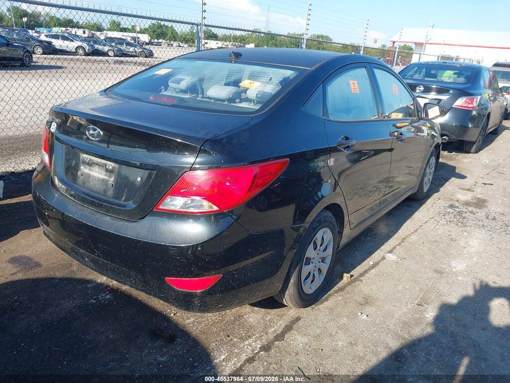 KMHCT4AE2GU957007 2016 HYUNDAI ACCENT photo no. 4
