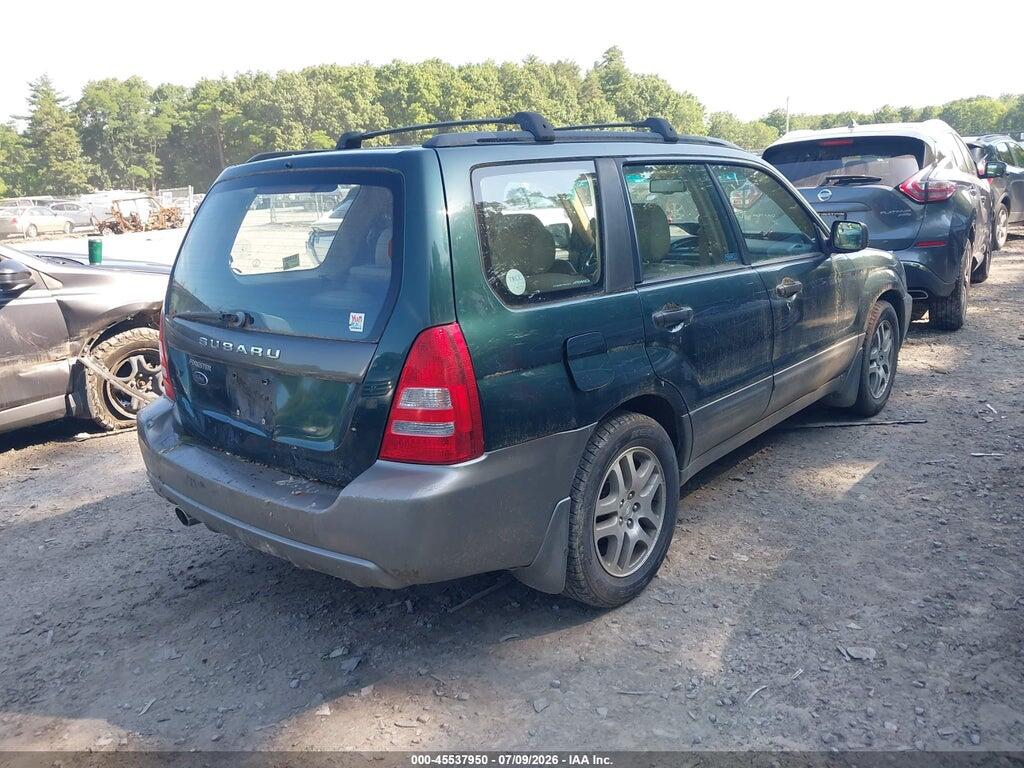 JF1SG67675H725403 2005 SUBARU FORESTER photo no. 4