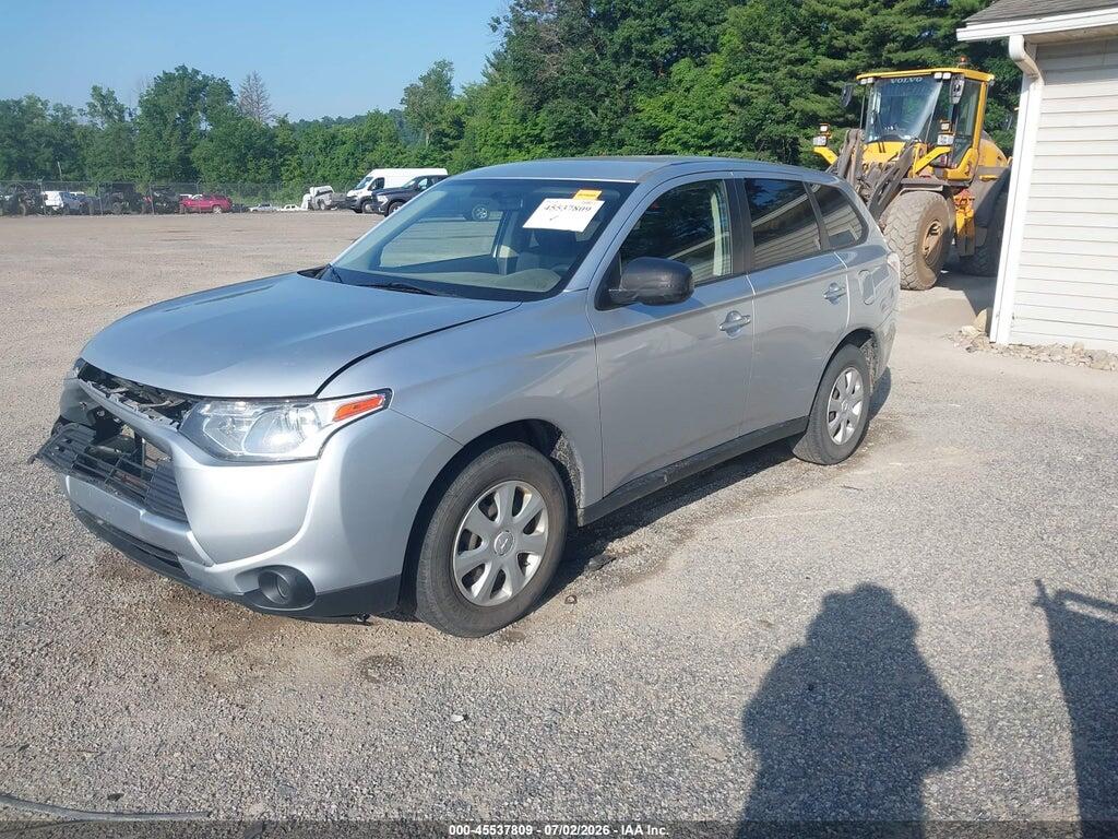 JA4AD2A31EZ000275 2014 MITSUBISHI OUTLANDER photo no. 2
