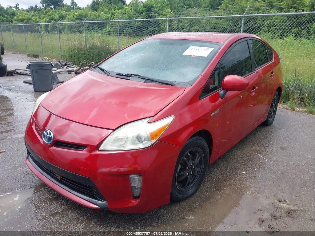 JTDKN3DU8D0337322 2013 TOYOTA PRIUS photo no. 2