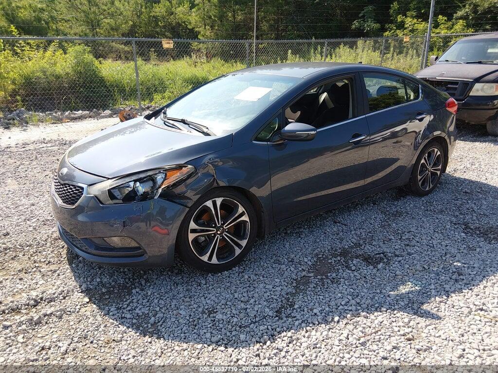KNAFX4A81E5106787 2014 KIA FORTE photo no. 2
