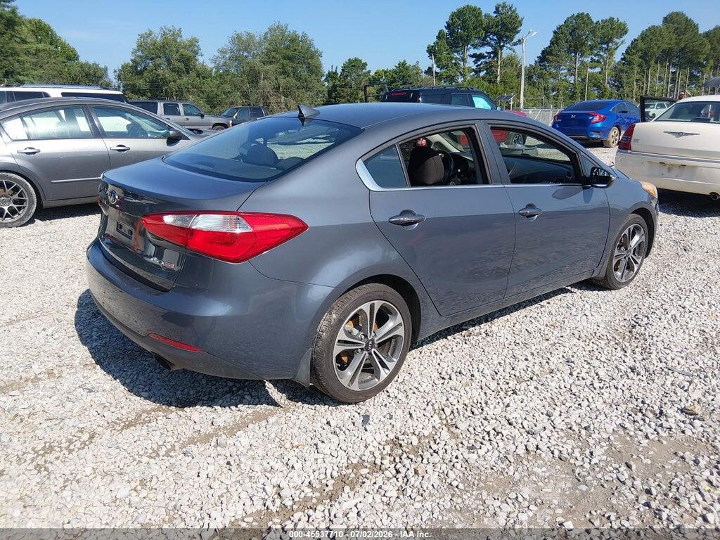 KNAFX4A81E5106787 2014 KIA FORTE photo no. 4