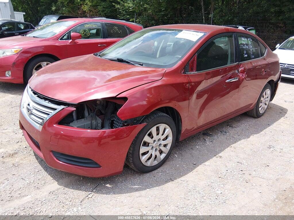 3N1AB7AP0FY240752 2015 NISSAN SENTRA photo no. 2