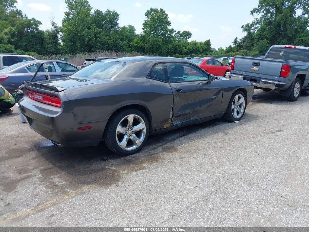 2C3CDYAG7DH610768 2013 DODGE CHALLENGER photo no. 4