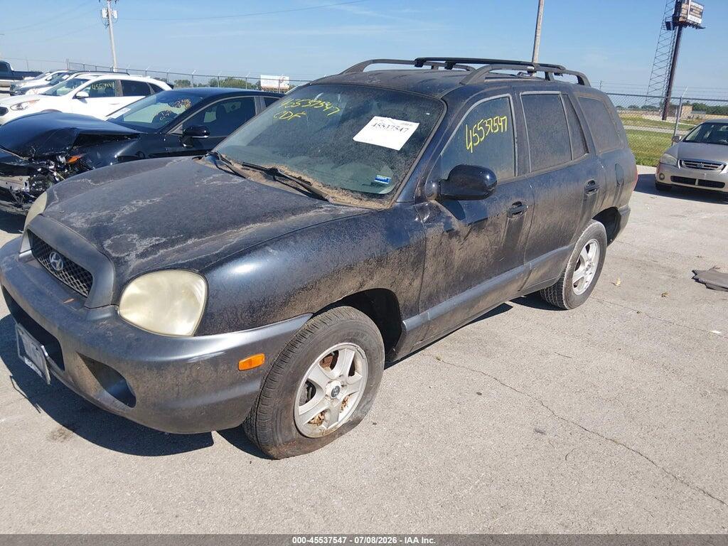 KM8SC13E44U756597 2004 HYUNDAI SANTA FE photo no. 2