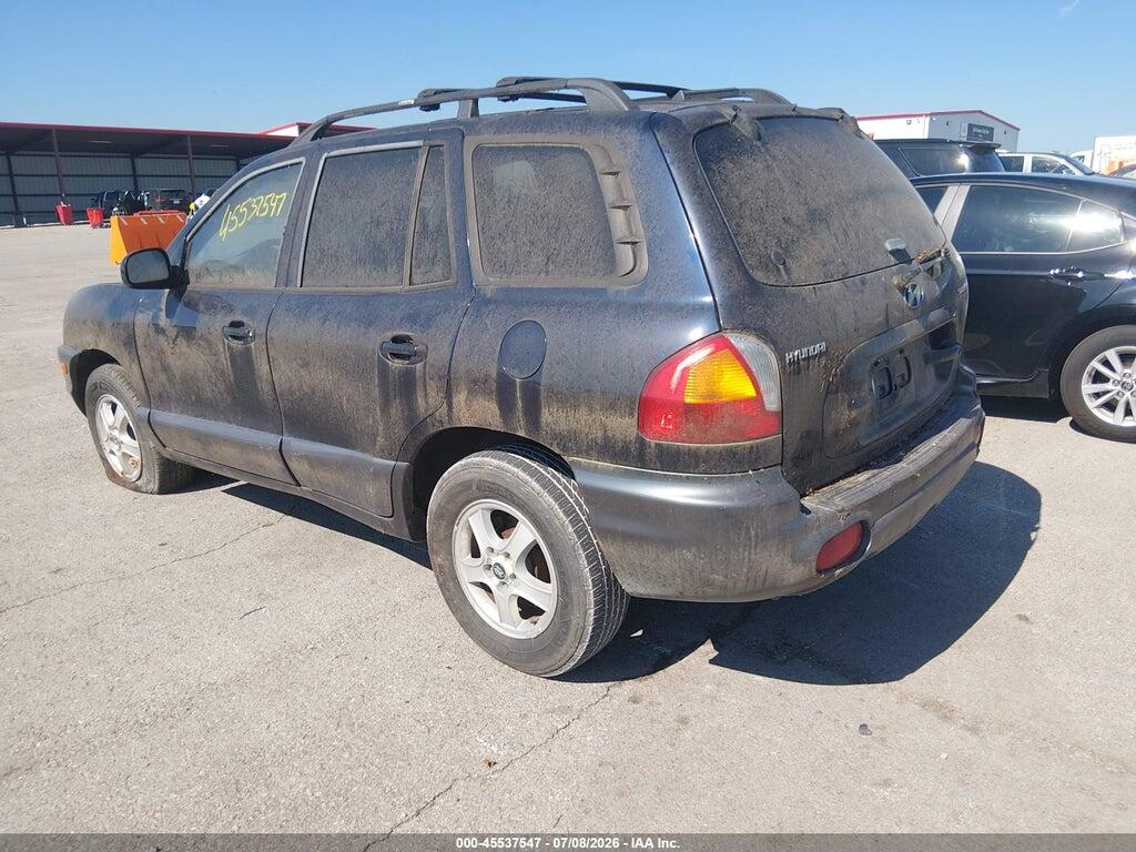 KM8SC13E44U756597 2004 HYUNDAI SANTA FE photo no. 3