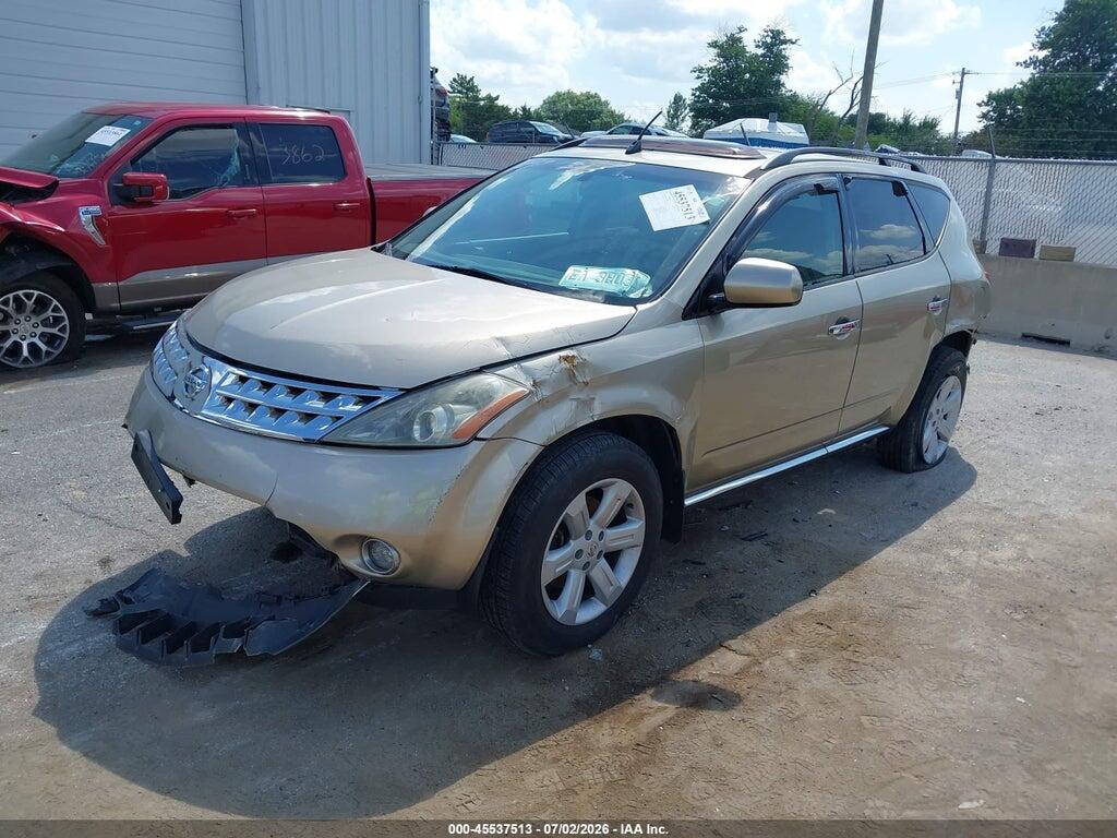 JN8AZ08W16W538509 2006 NISSAN MURANO photo no. 2