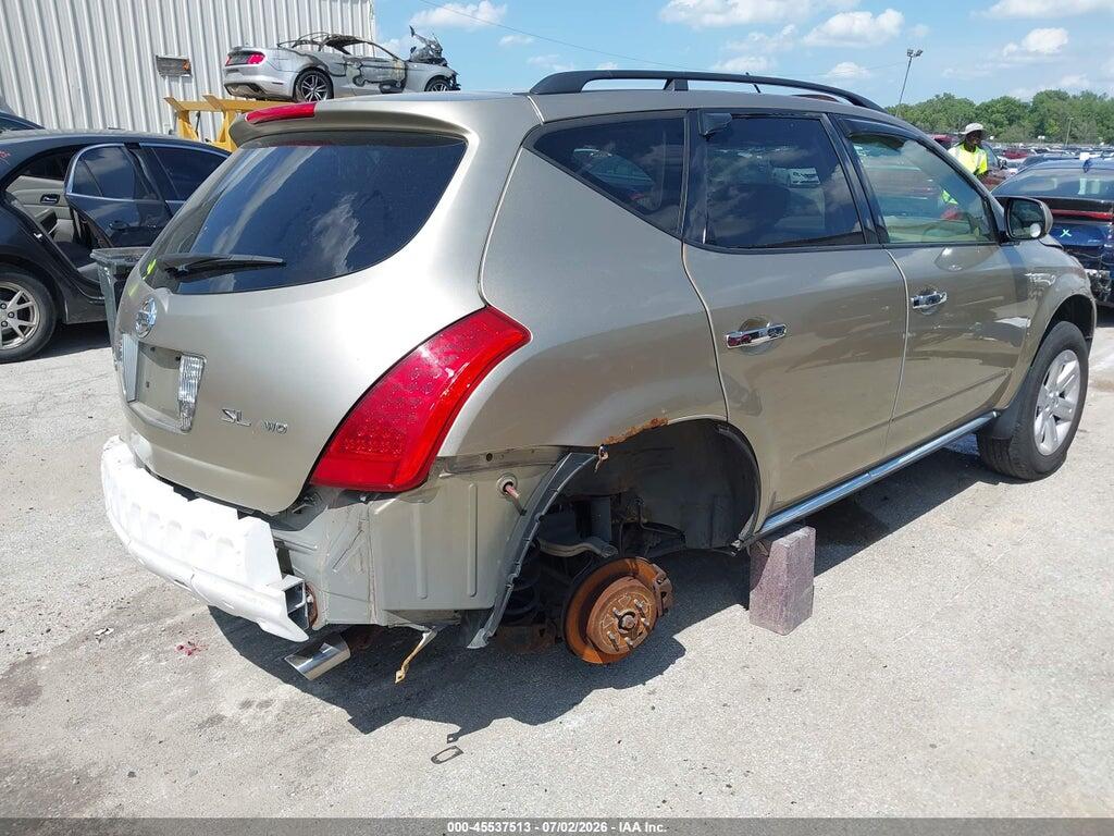 JN8AZ08W16W538509 2006 NISSAN MURANO photo no. 4