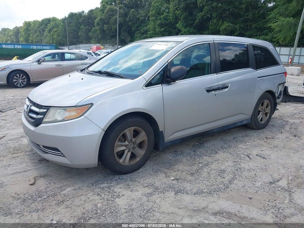 5FNRL5H20EB116793 2014 HONDA ODYSSEY photo no. 2