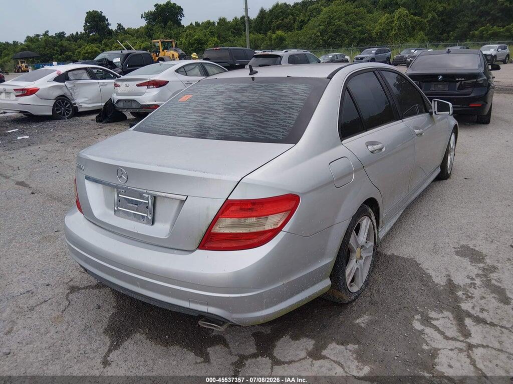 WDDGF5EB3AR098027 2010 MERCEDES-BENZ C 300 photo no. 4
