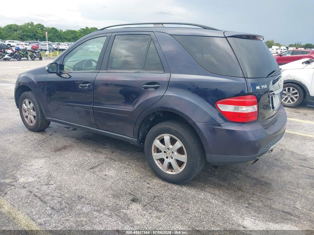 4JGBB86E17A153152 2007 MERCEDES-BENZ ML 350 photo no. 3