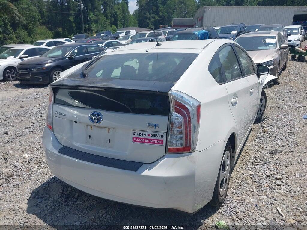 JTDKN3DU5D0356006 2013 TOYOTA PRIUS photo no. 4