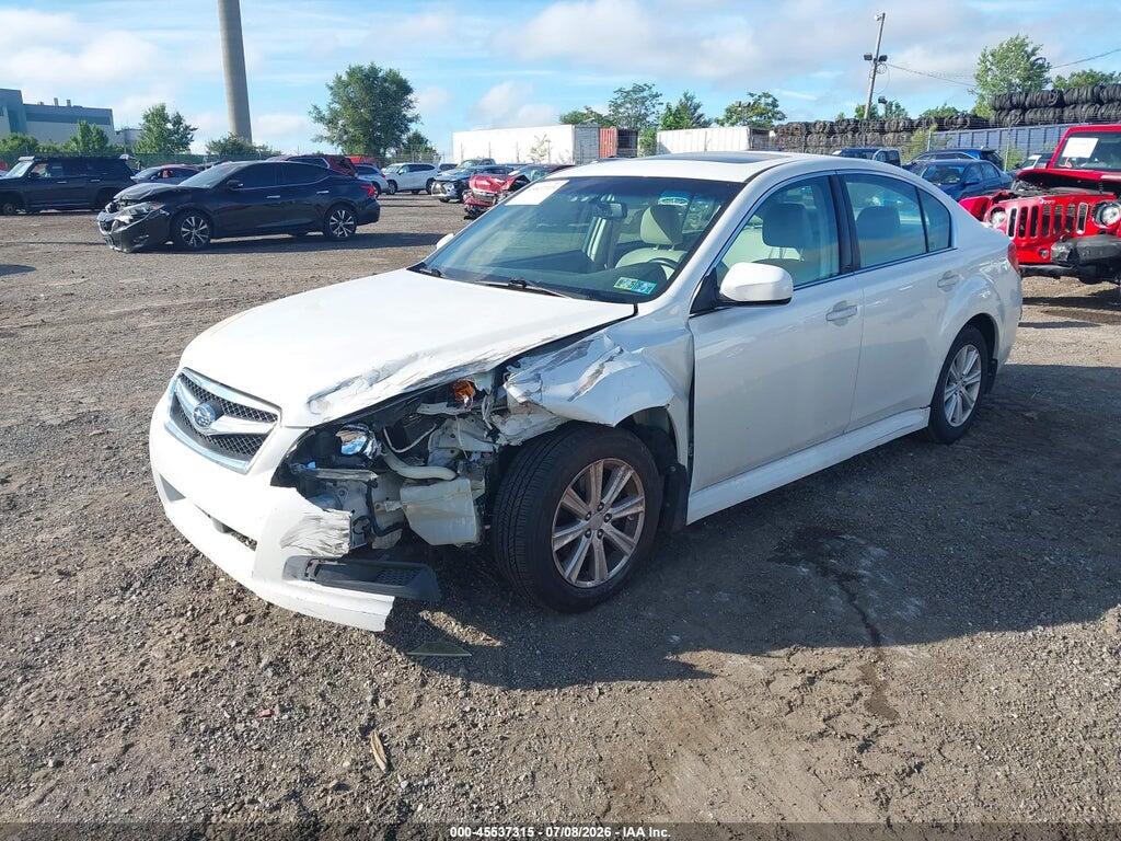 4S3BMBG65B3215359 2011 SUBARU LEGACY photo no. 2