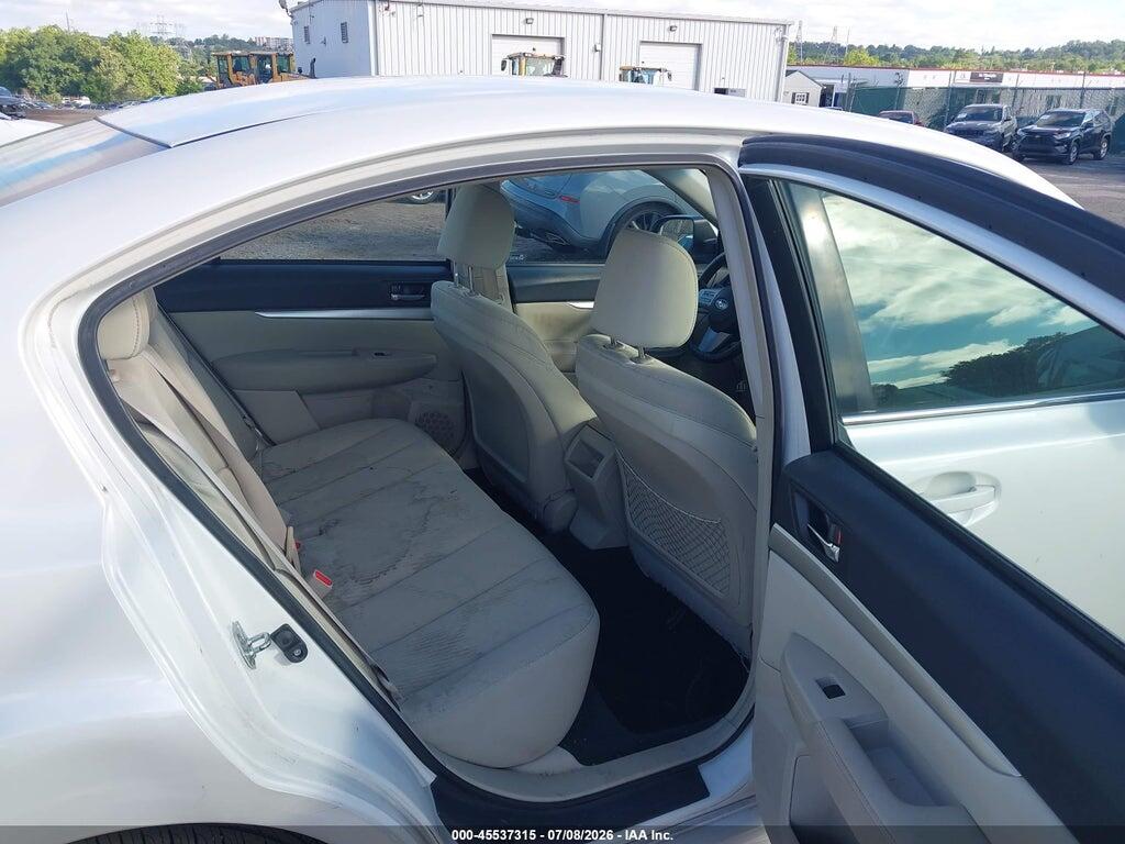 4S3BMBG65B3215359 2011 SUBARU LEGACY photo no. 8