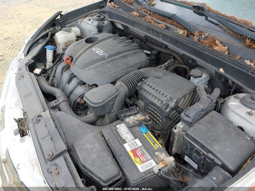 5NPEC4ACXBH254530 2011 HYUNDAI SONATA photo no. 10