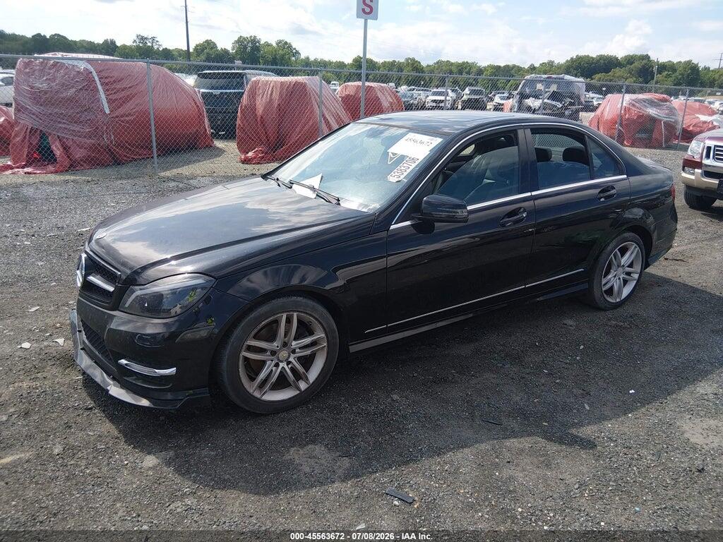 WDDGF4HB0ER305629 2014 MERCEDES-BENZ C 250 photo no. 2