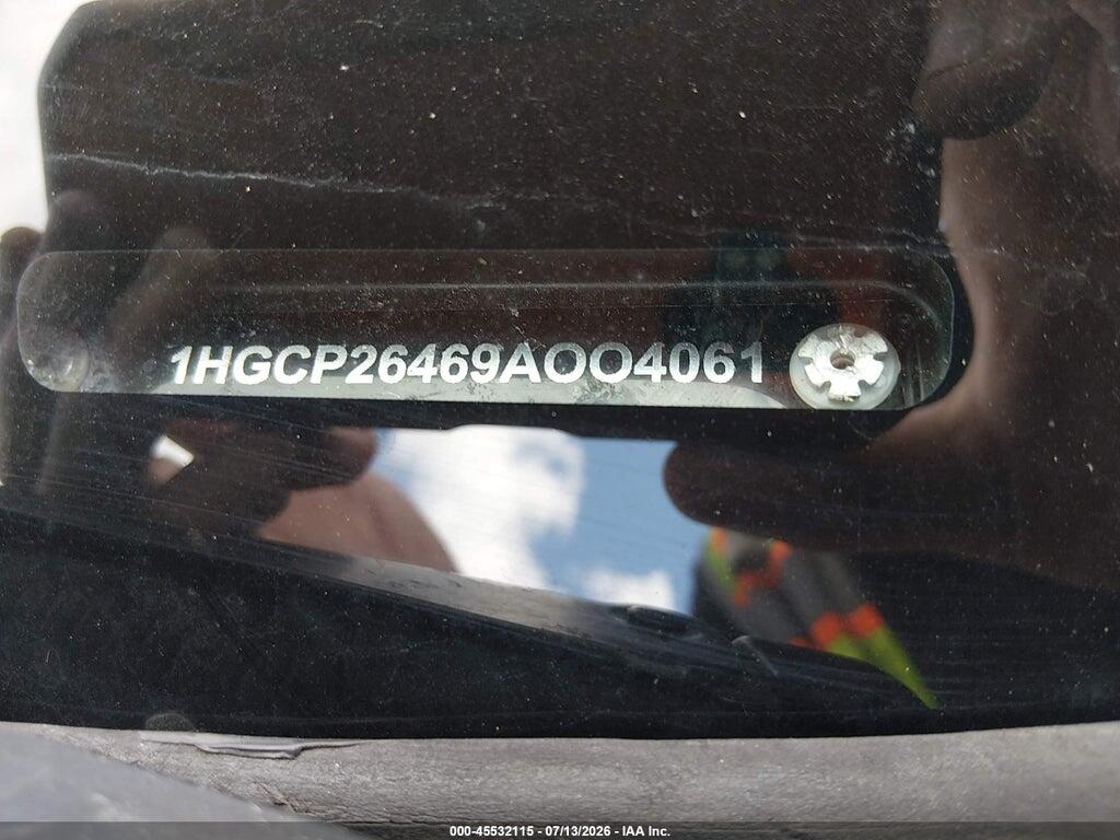 1HGCP26469A004061 2009 HONDA ACCORD photo no. 9