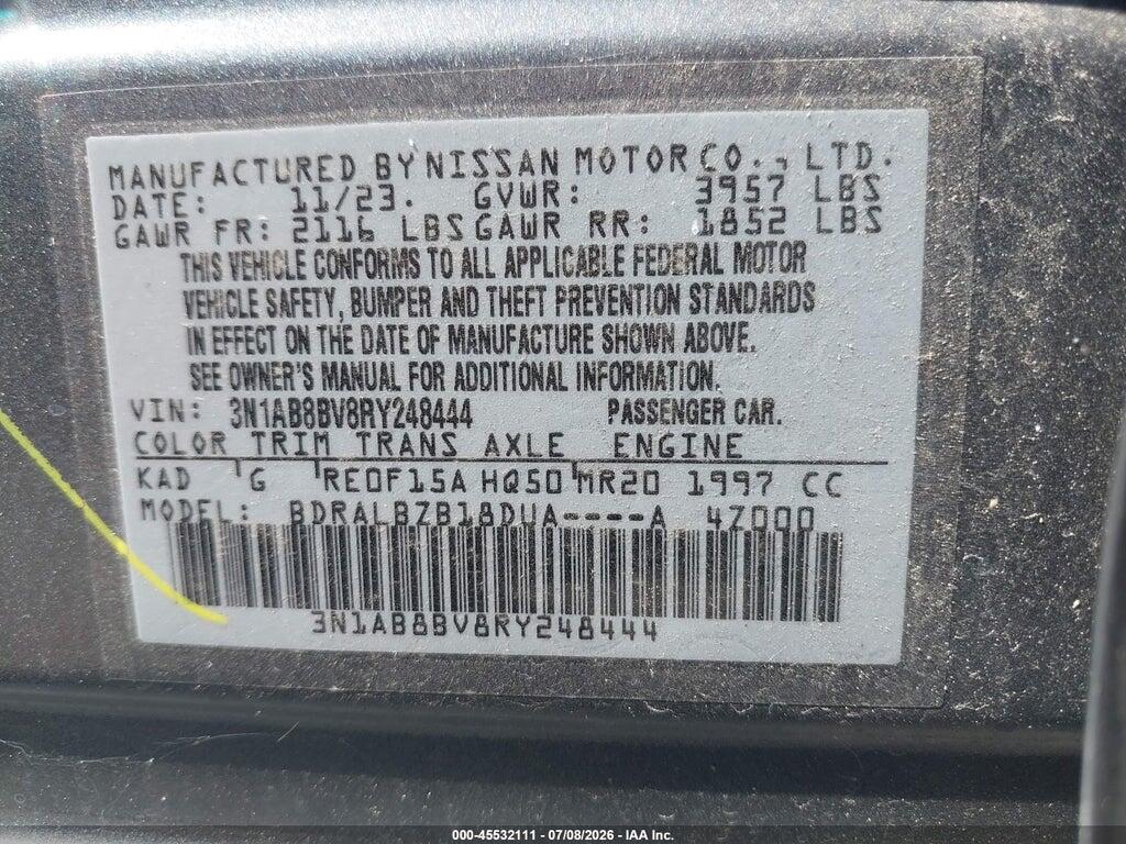 3N1AB8BV8RY248444 2024 NISSAN SENTRA photo no. 9