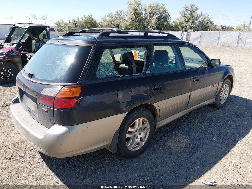 4S3BH686917679112 2001 SUBARU OUTBACK photo no. 4