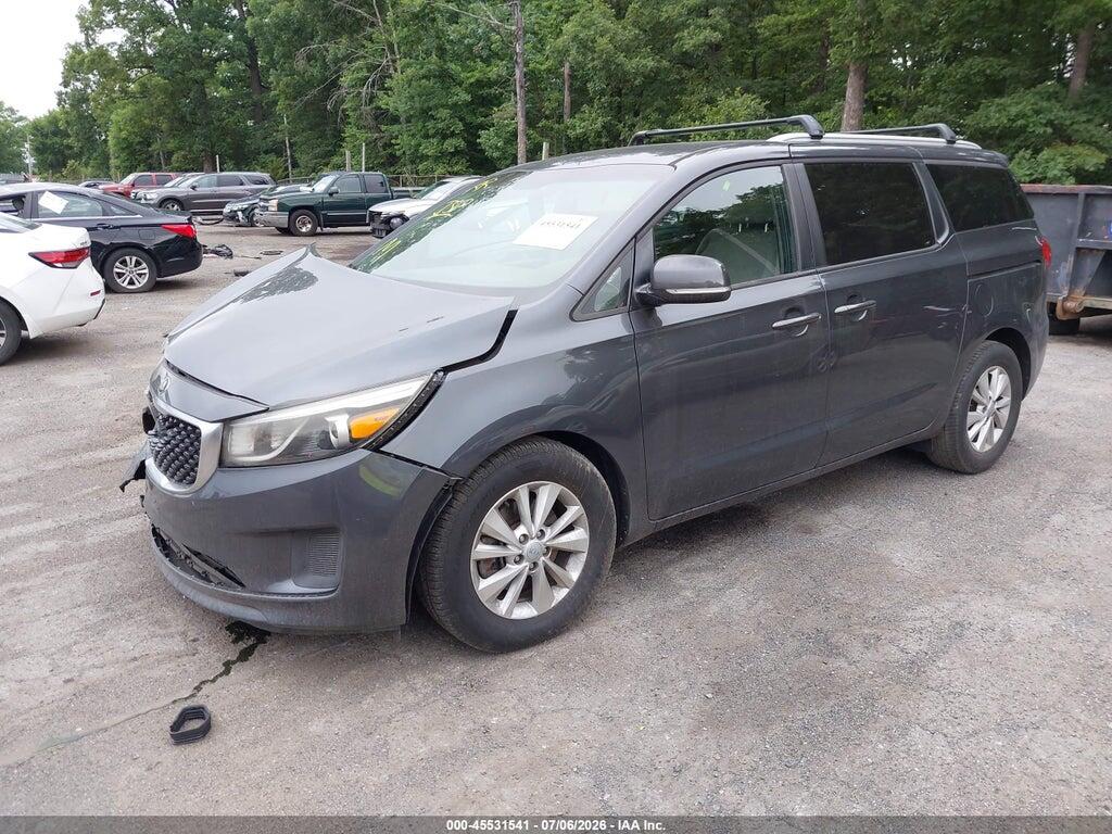 KNDMB5C10F6069290 2015 KIA SEDONA photo no. 2