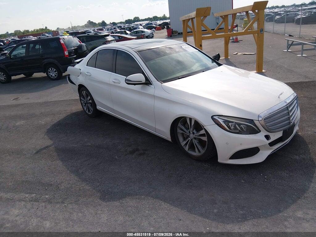 55SWF4HB6GU064124 2016 MERCEDES-BENZ C 350E photo no. 1