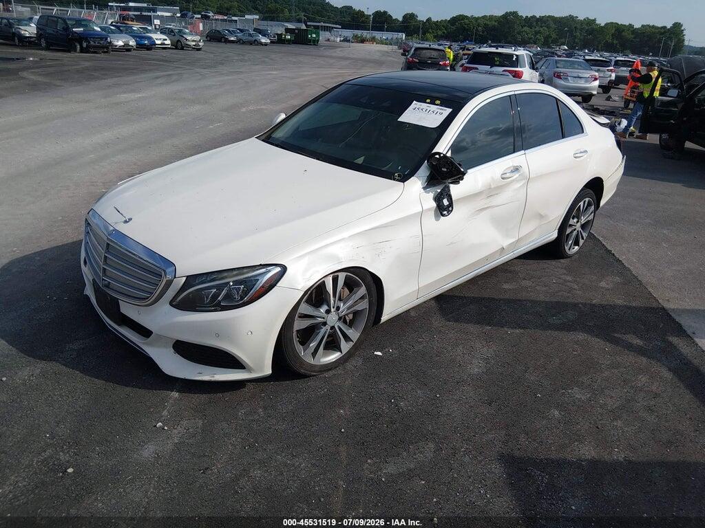 55SWF4HB6GU064124 2016 MERCEDES-BENZ C 350E photo no. 2