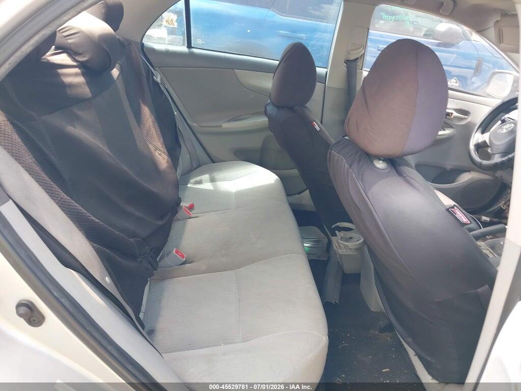 1NXBU4EE5AZ256911 2010 TOYOTA COROLLA photo no. 8