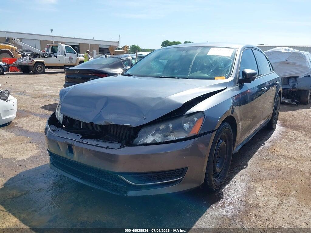 1VWAT7A35EC076295 2014 VOLKSWAGEN PASSAT photo no. 2