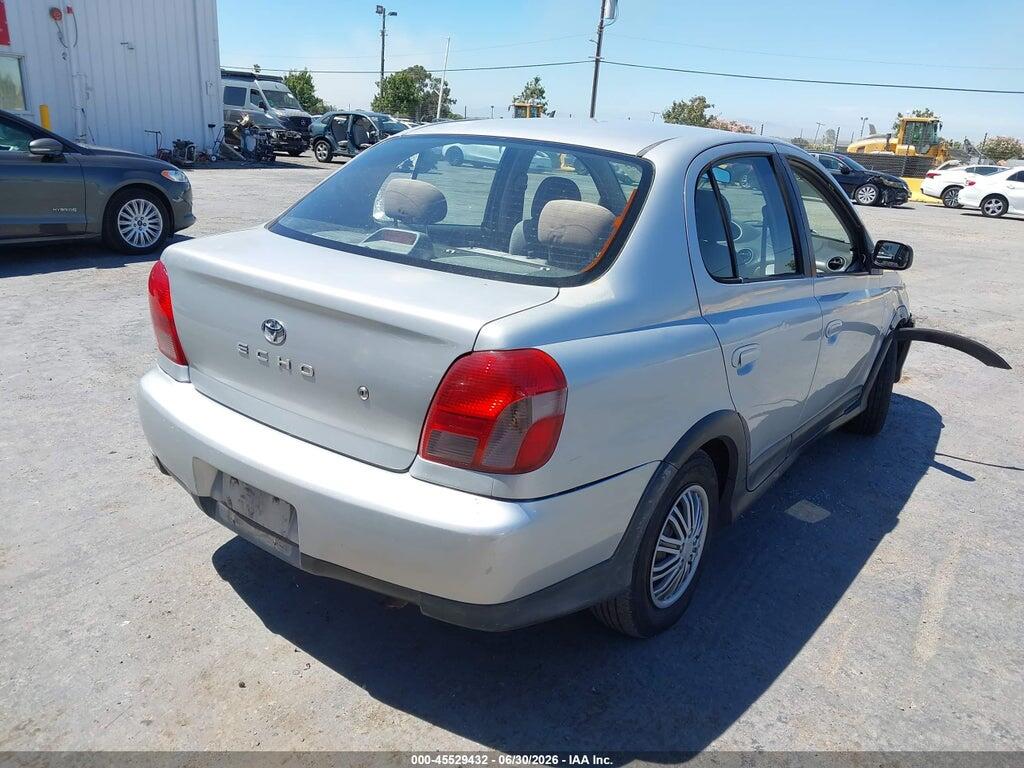 JTDBT123110146535 2001 TOYOTA ECHO photo no. 4