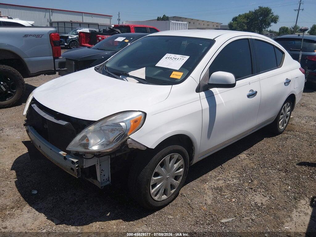 3N1CN7AP9CL804942 2012 NISSAN VERSA photo no. 2